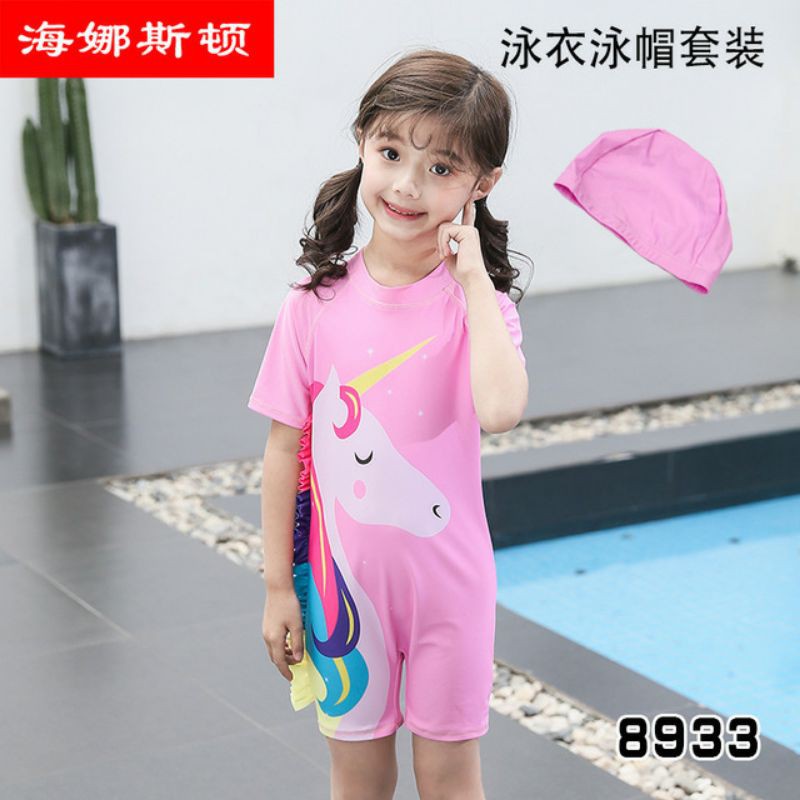 baju renang unicorn anak/baju renang unicorn/baju renang/kostum renang/baju renang anak import