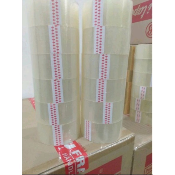 

Lakban bening 2 inch 45mm x 90 yard BC