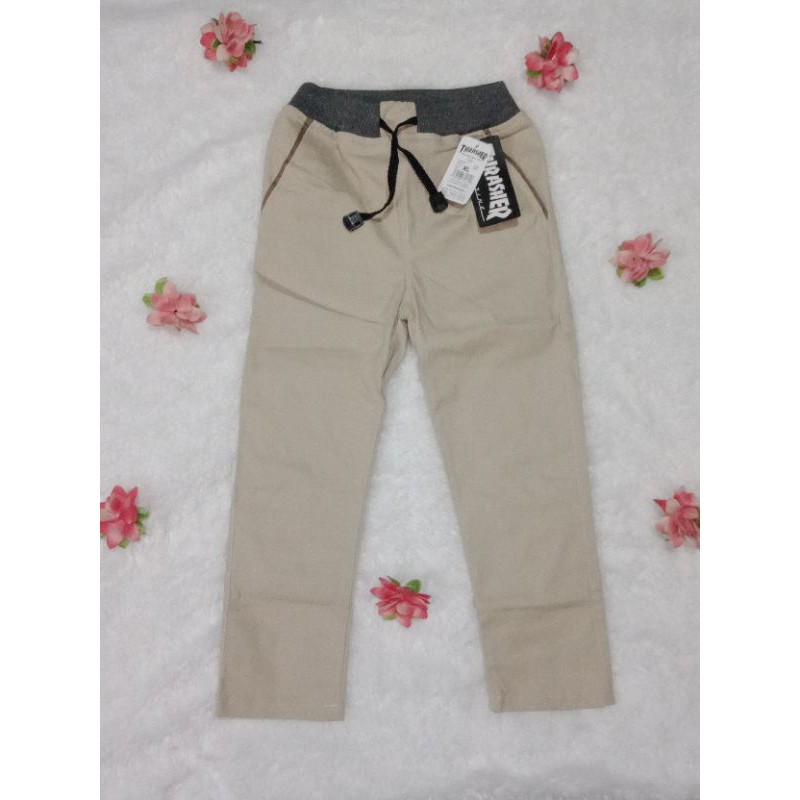 CELANA ANAK CHINO PANJANG BAHAN KATUN TWILL MELAR/NGARET