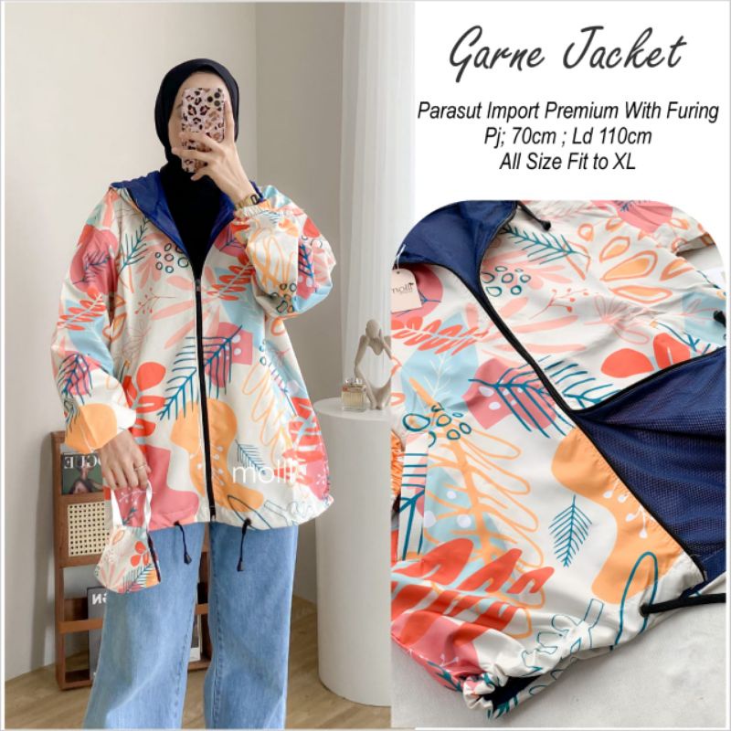 GARNE JAKET ORIGINA MOLLI FASHION MURAH SOLO