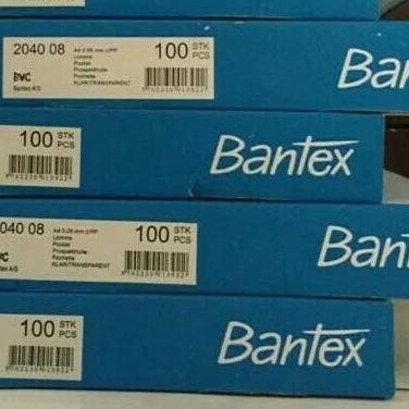 

➪ PP Pocket A4 Bantex 2040 08 Isi 100 Lembar / PP Pocket Bantex A4 2040 ♔