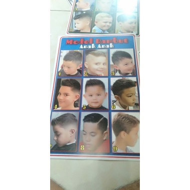 poster potong rambut barbershop