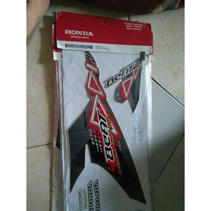 Striping beat karbu hitam 2011ori AHM