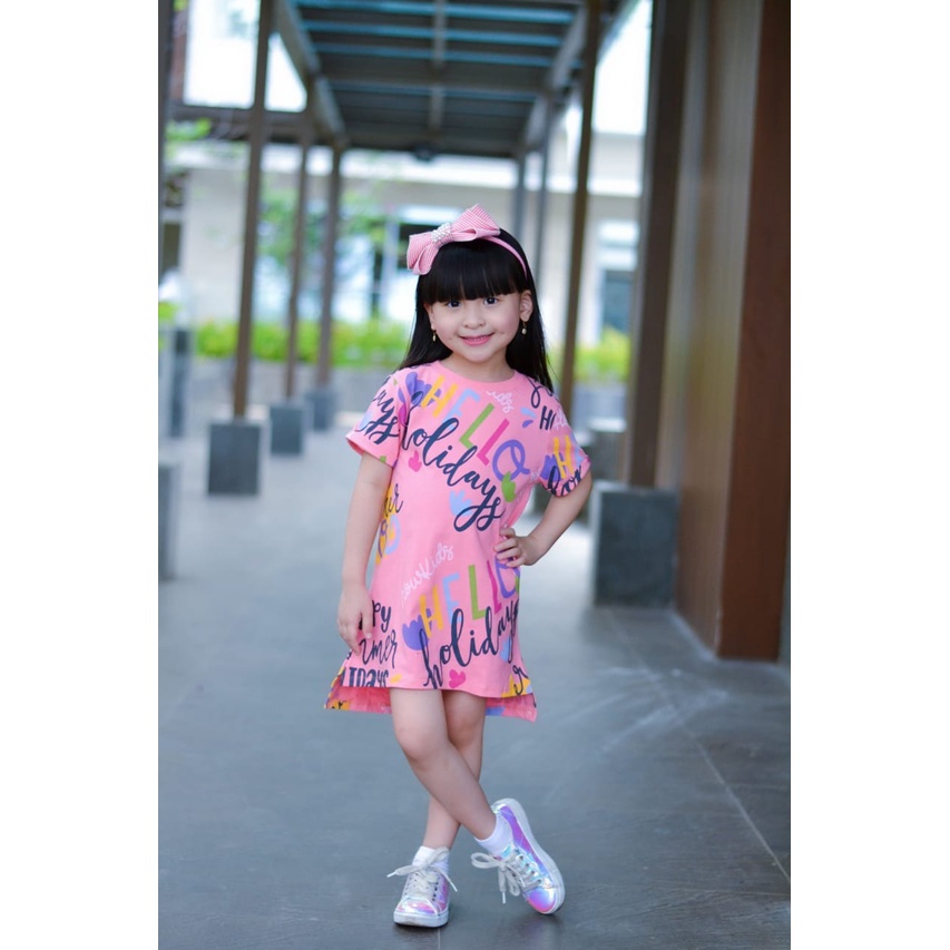 DRESS ANAK PEREMPUAN MINI DRESS 2-10TH