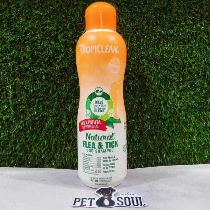 Murah Tropiclean Natural Flea Tick Shampoo 592ml Shampoo Anti Kutu Anjing Shopee Indonesia