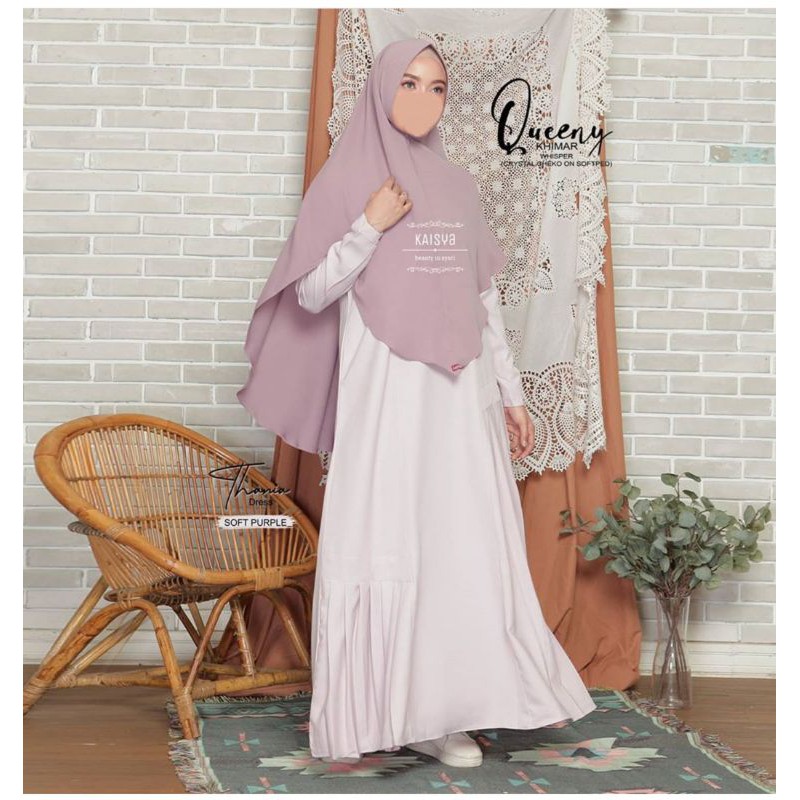 Hijab pesta quenny khimar kaisya
