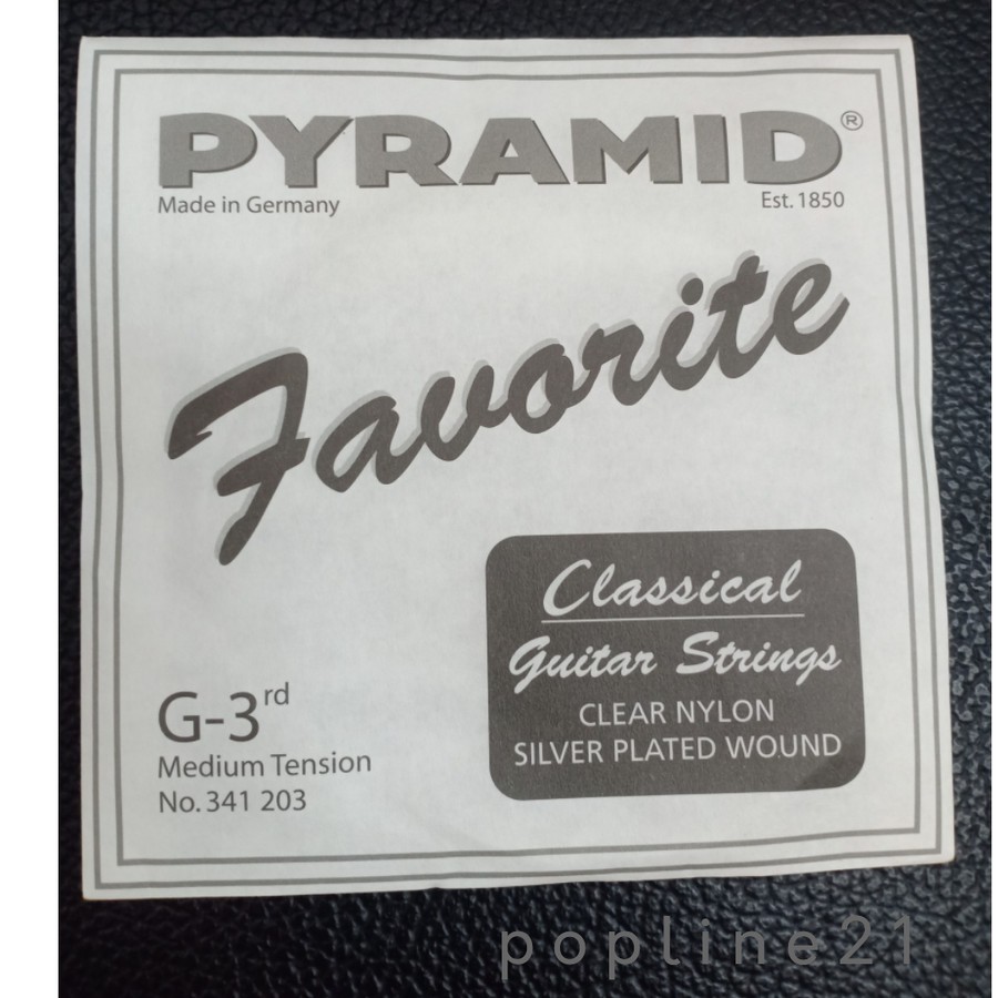 Senar PYRAMID Classic Nylon Original Germany / Senar Klasik Nilon eceran