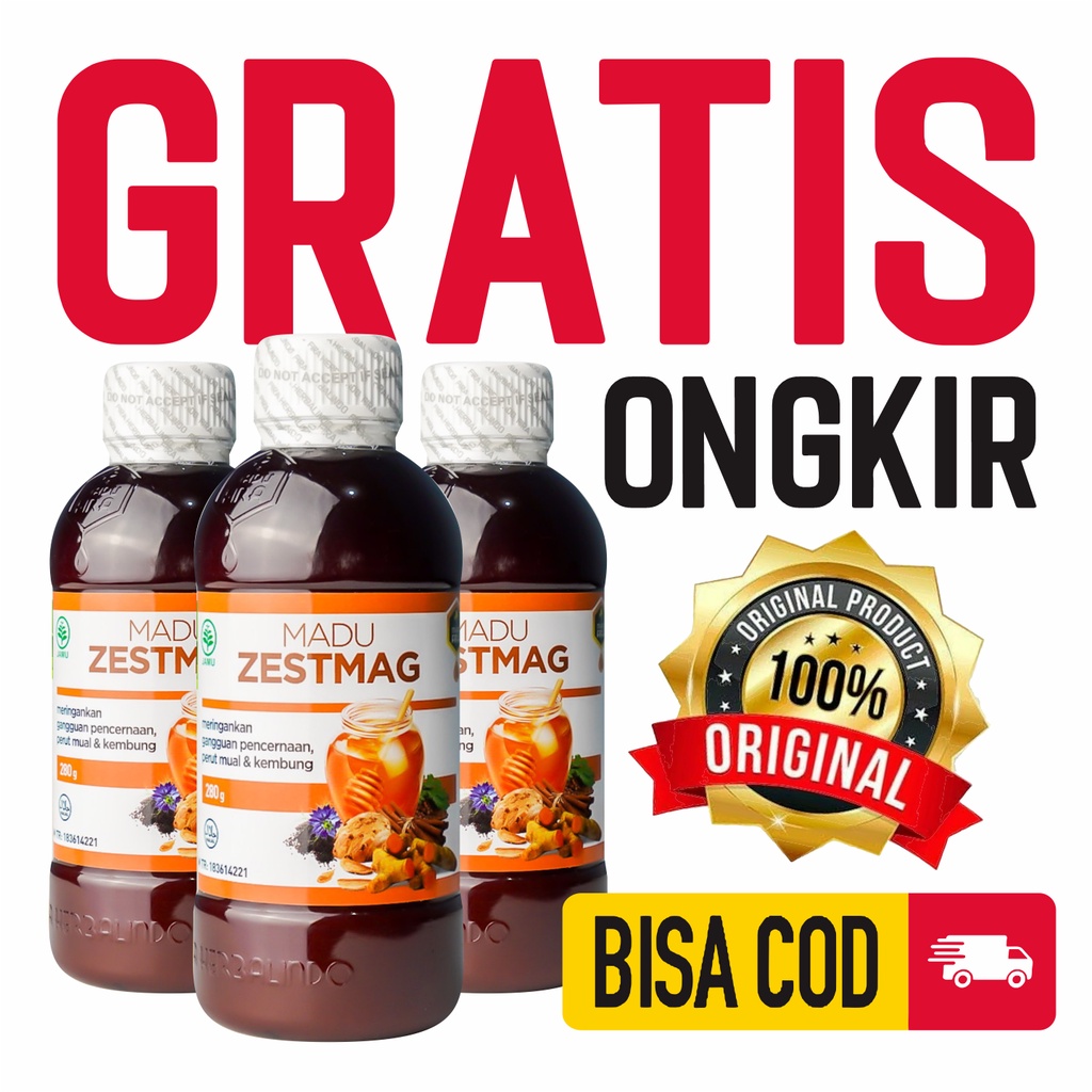 GRATIS ONGKIR Harga Madu Zestmag - AGEN RESMI Obat Asam Lambung Zestmag zetmag zetmaag