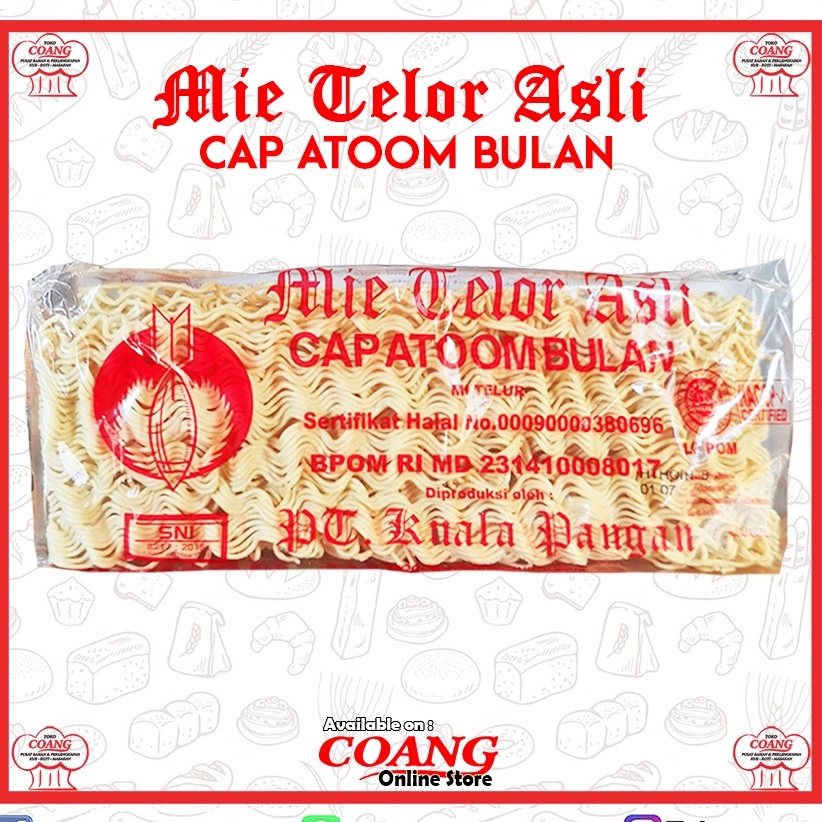 

MIE TELOR ATOOM BULAN 200 GR - ATOM BULAN