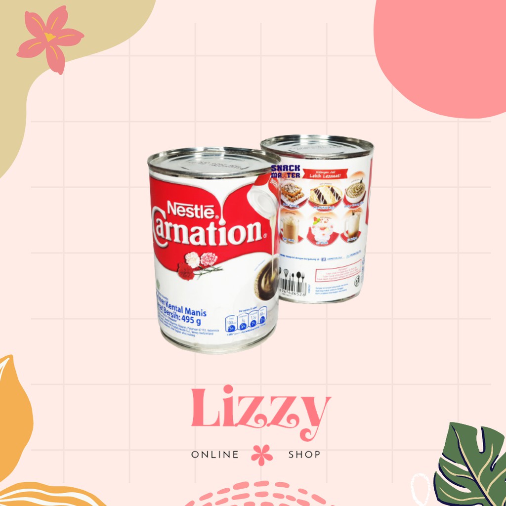 

Nestle Carnation Susu Krimer Kental Manis Kaleng 495g