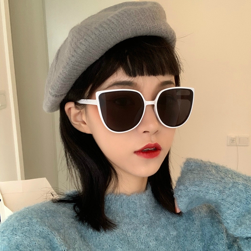 Fashion trend cat's eye ins personality beach wild sunglasses