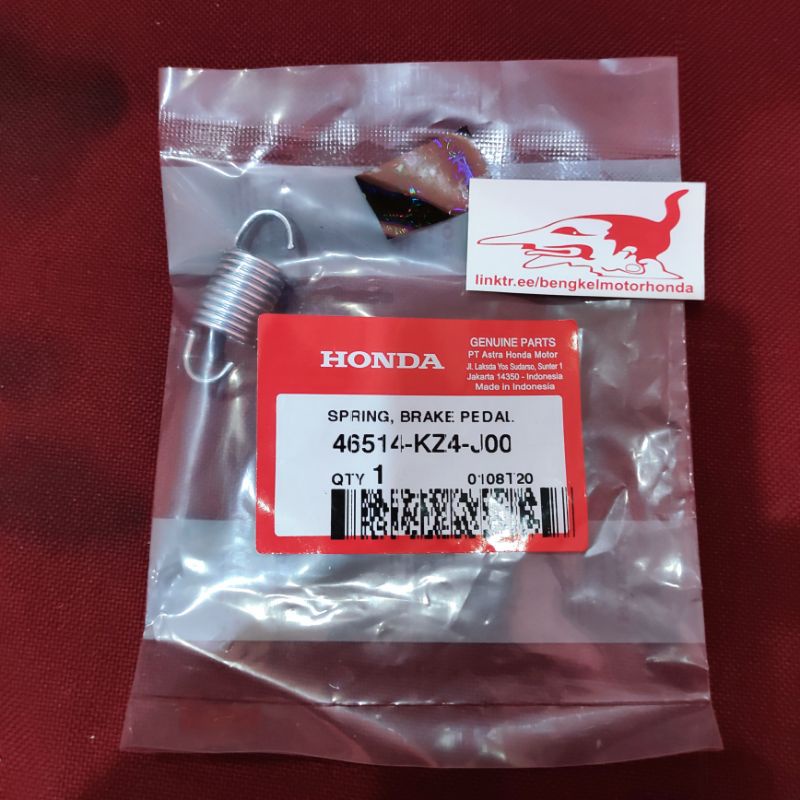 Spring Brake Pedal Per Pembalik Tuas Injak Rem Belakang CBR 250RR CB 150R 150X Ori AHM 46514KZ4J00