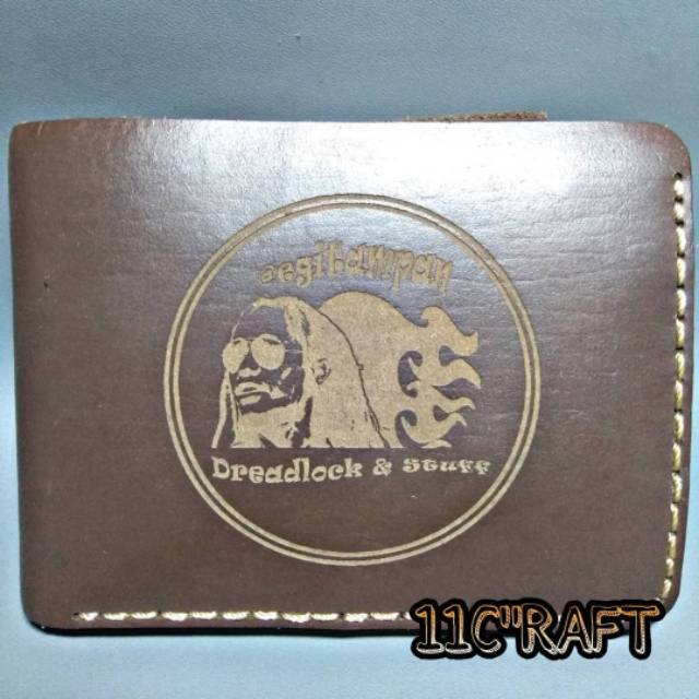 Dompet kulit pria custom