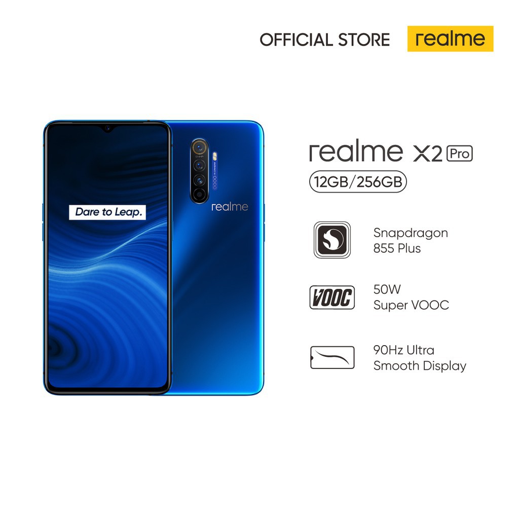 [SHOPEE10RB] Realme X2 Pro 12/256GB [Snapdragon 855 Plus, 50W Super VOOC, 90 Hz Ultra Smooth Display