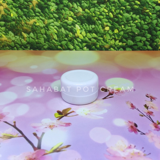 Pot cream 5gr putih putih
