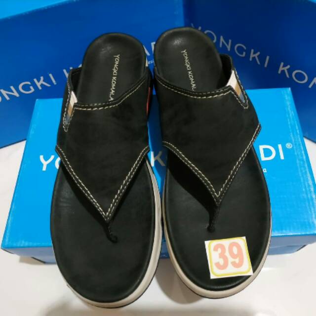 Sz 39 sandal jepit wedges wanita YAR4-1107 merk Yongki Komaladi