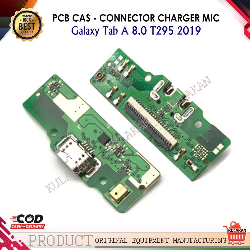 PCB CHARGER PAPAN CAS SAMSUNG CONNECTOR CHARGER SAMSUNG GALAXY TAB A8.0 T295 2019 ORIGINAL KOMPONEN 