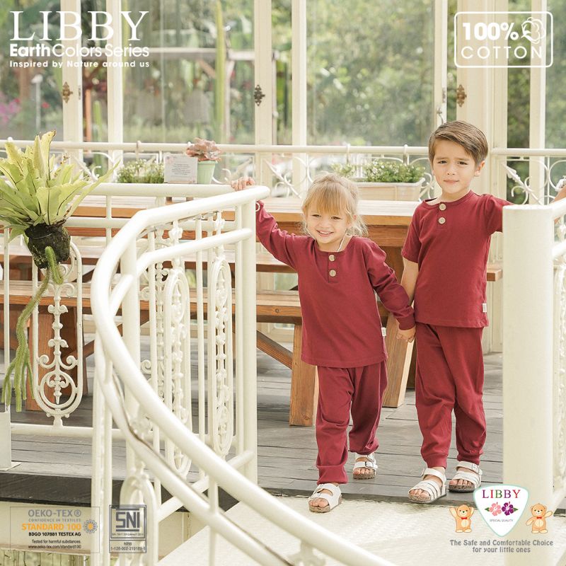 LIBBY - FAVE SET PANJANG LIBBY - SETELAN BAJU ANAK LIBBY - BAJU BAYI