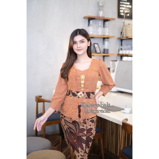 SALE KEBAYA JADI KEBAYA BALI KEBAYA BORDIR MOSCREPE | KEBAYA ENCIM