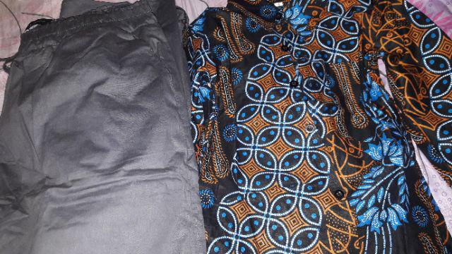 Batik Anak Kemeja Lengan Panjang Usia 1-14th Termurah Dan Keren Bisa Cod