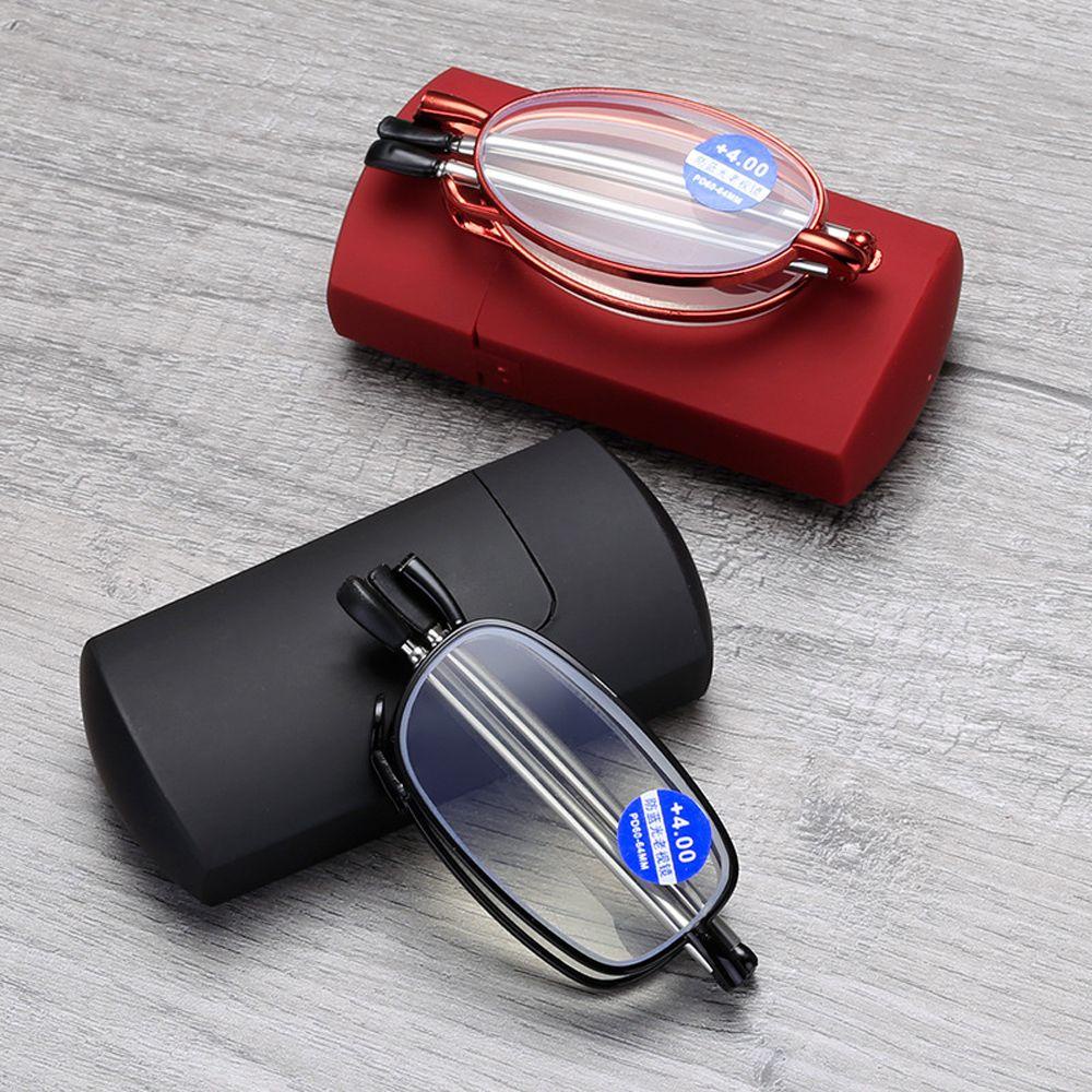 Mxbeauty Kacamata Baca Lipat Pria Wanita Mengemudi Vision Care Komputer Eyeglasses Reading Magnifying Presbyopic Telescopic Eyewear