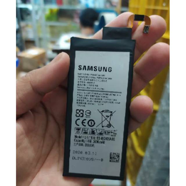 BATERAI SAMSUNG S6 EDGE S6EDGE G925 BG925ABA ORIGINAL