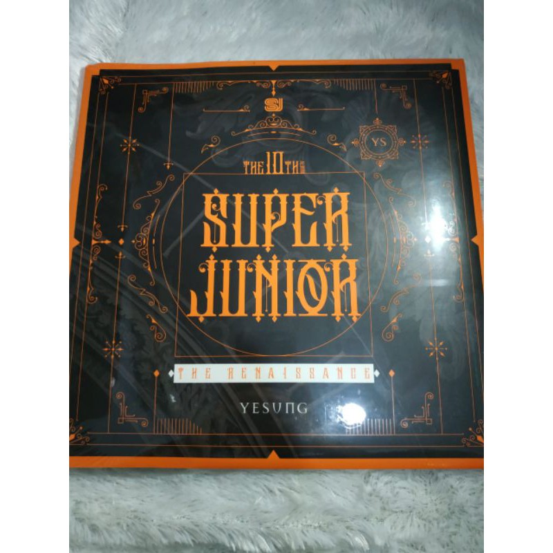 album super junior the renaissance Yesung version