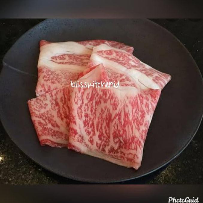 

Eden - Wagyu Beef Japanese Ribeye A5 / A4 Sliced 3Mm 250Gr Cutdifastore