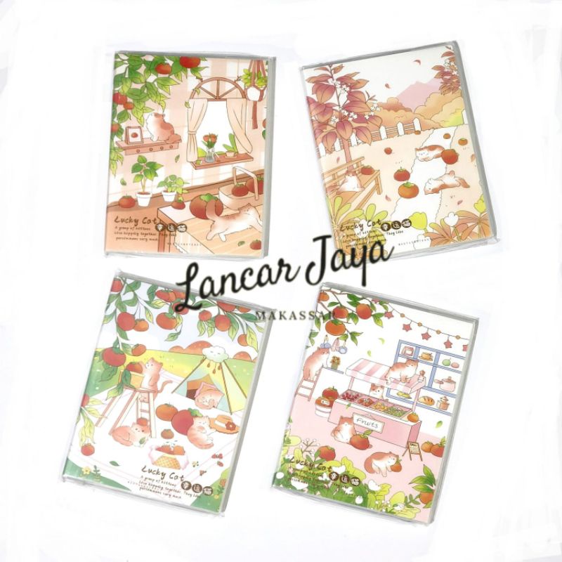 

Buku Diary Notebook PP A5-6426 (Lucky Cat) 80 lbr