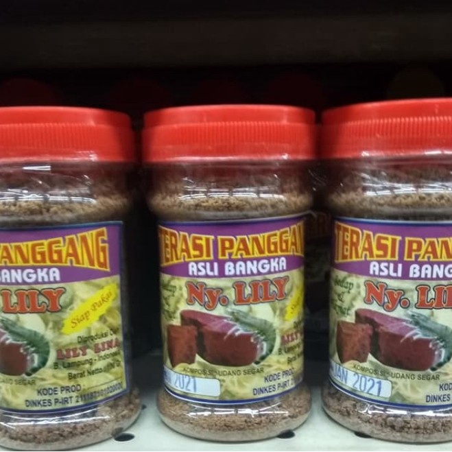 

Ny Lily Terasi Panggang Bangka 100gr