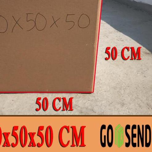 

™ kardus box karton polos uk 50x50x50 ☊