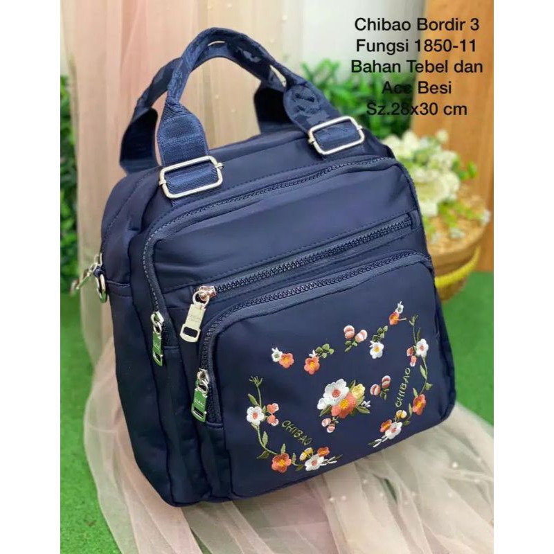 Tas Ransel 3in1 ORI Chibao 1850-11