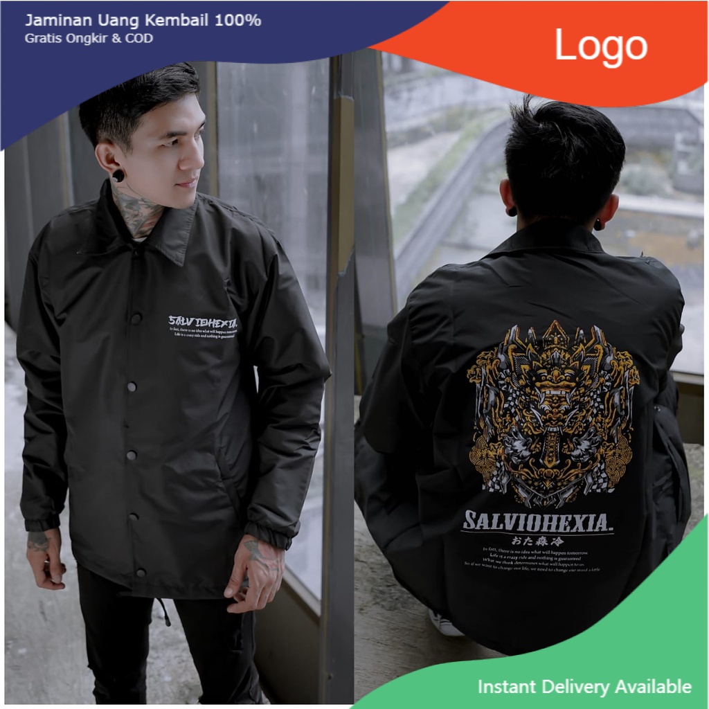 JAKET PRIA - JAKET COACH SALVIO HEXIA - JAKET COACH GENIUOS - JAKET COACH LOOXY -