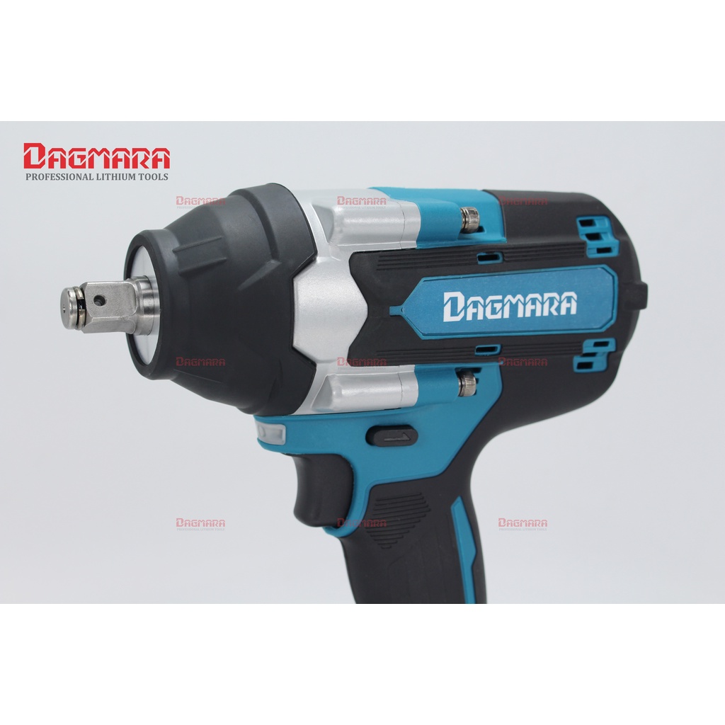 Dagmara 800Nm Electric 1/2 Inch Cordless Impact Wrench  Heavy Duty Brushless  High Power Drive Ratchet Socket