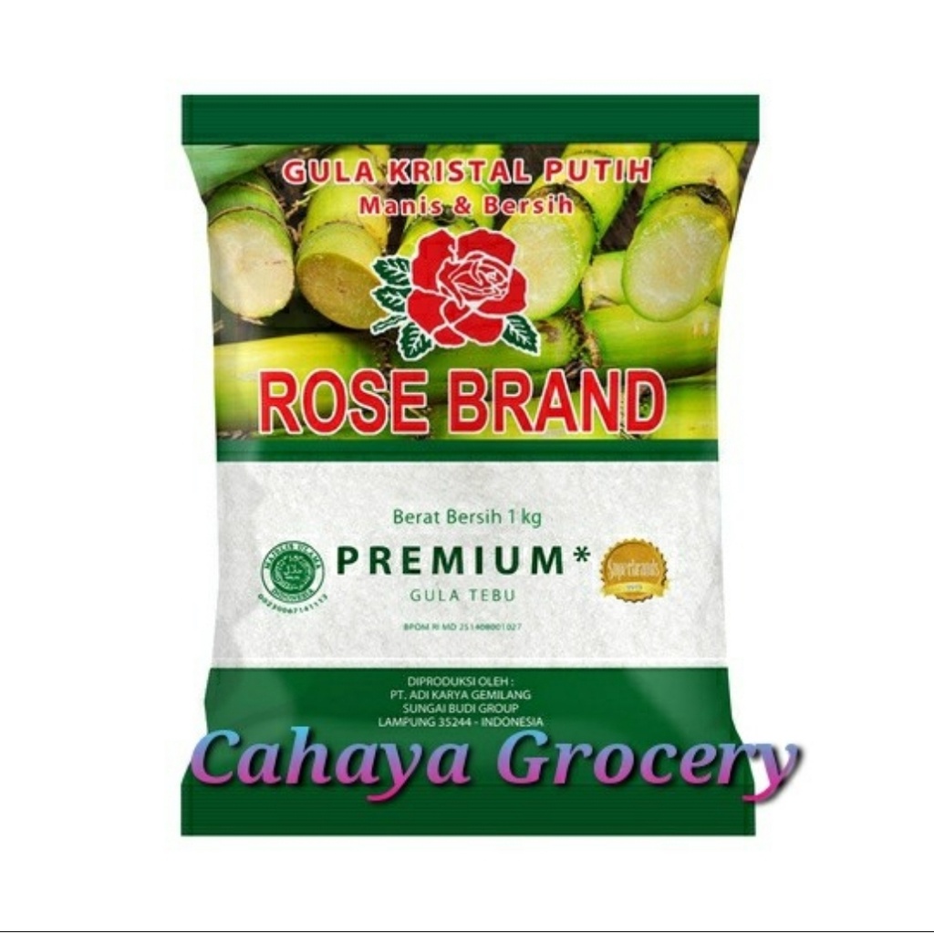 

Gula Pasir Putih Halus Rose brand 1kg