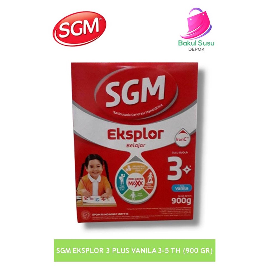 

SUSU BUBUK SARI HUSADA SGM EKSPLOR 3 PLUS VANILA 3-5 TH (900 GR)