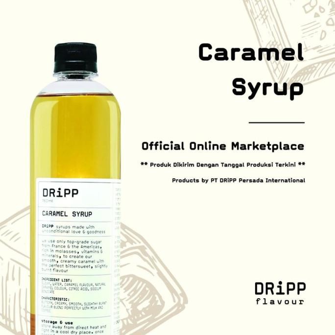 

DRiPP Caramel Flavour Syrup (Sirup Rasa Karamel)