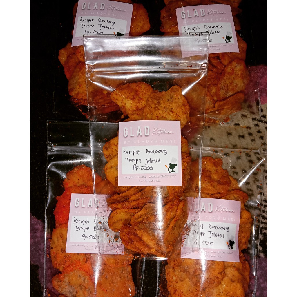 

Keripik bawang tempe