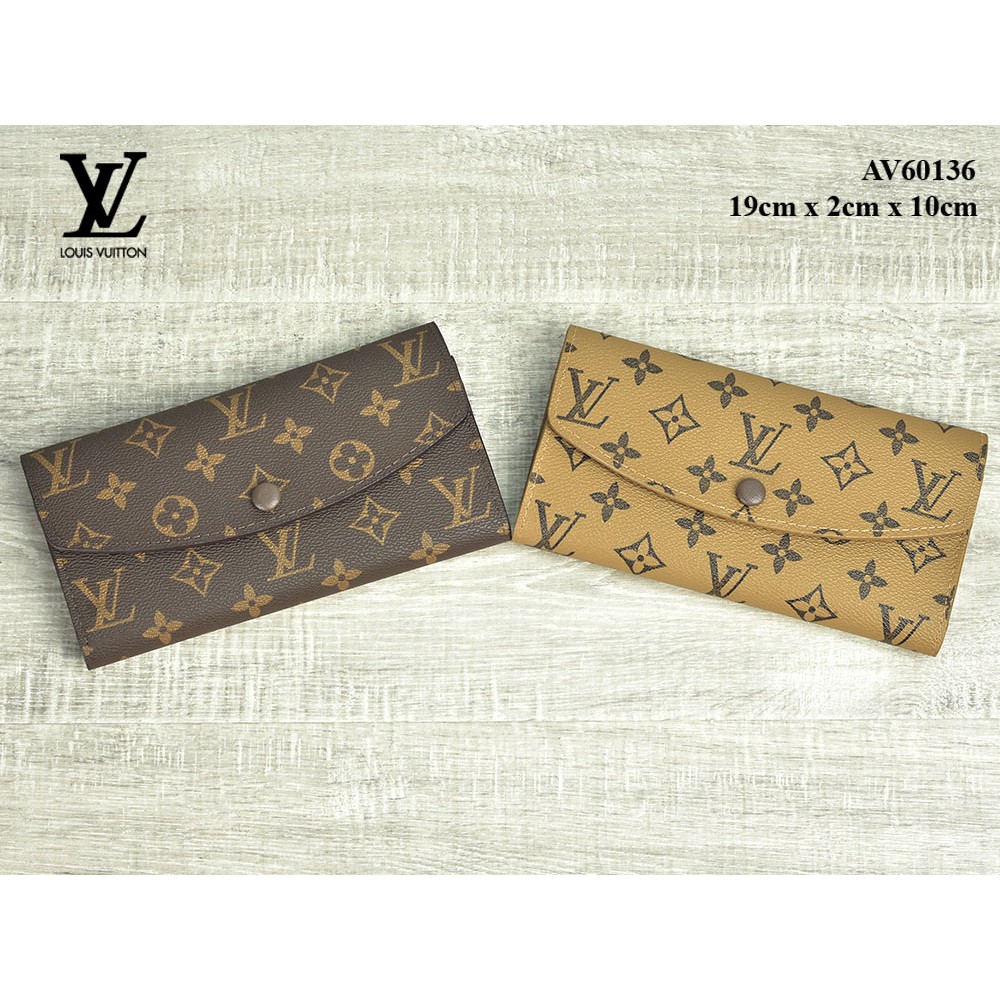 GROSIR DOMPET MURAH Dompet LV Emilie Canvas Semi Premium AV60136