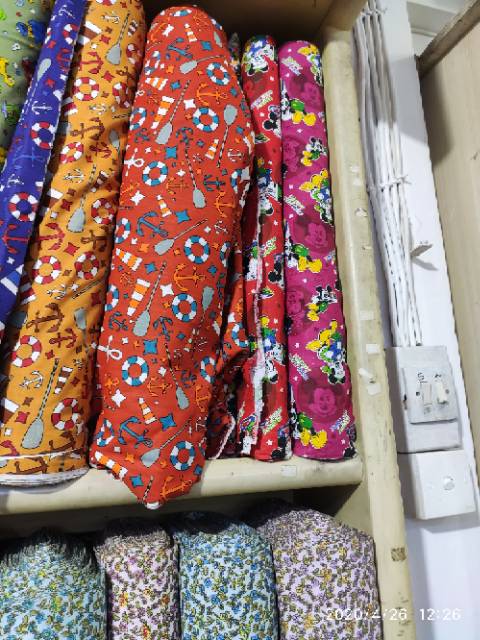 KATUN MOTIF ANAK ANAK