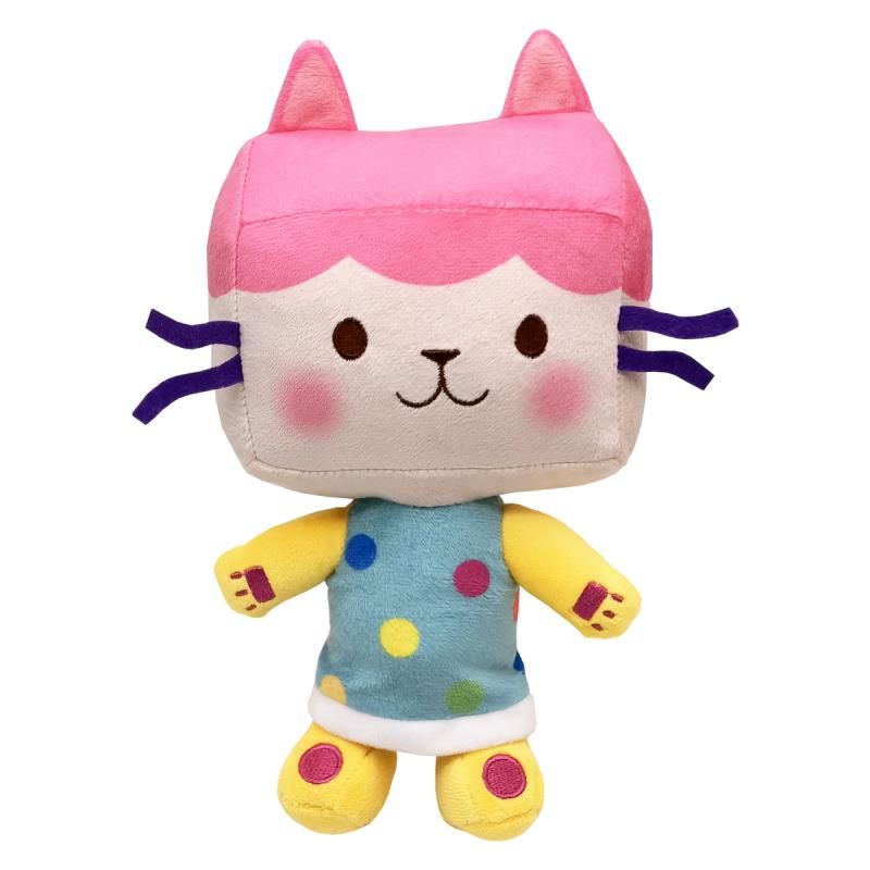 Gabby's Dollhouse Soft Plush Toy Cartoon Stuffed Cat Plushie Doll Kids Xmas Gifts Pandy Paws Baby Box Cakey Catrat Plush Toy