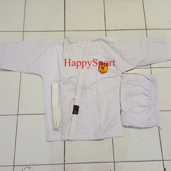 BAJU KARATE DEWASA HOKAIDO BAGUS BONUS LOGO FORKI
