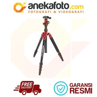 Jual Manfrotto Element Big Aluminum Traveler Tripod (Red) Indonesia