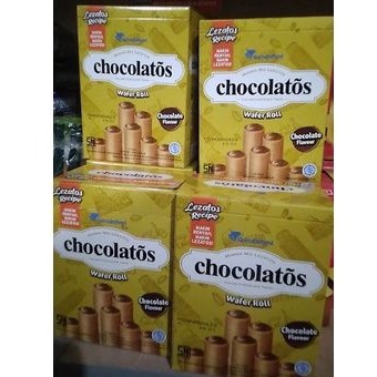 

Chocolatos Wafer Roll Isi 24 pcs