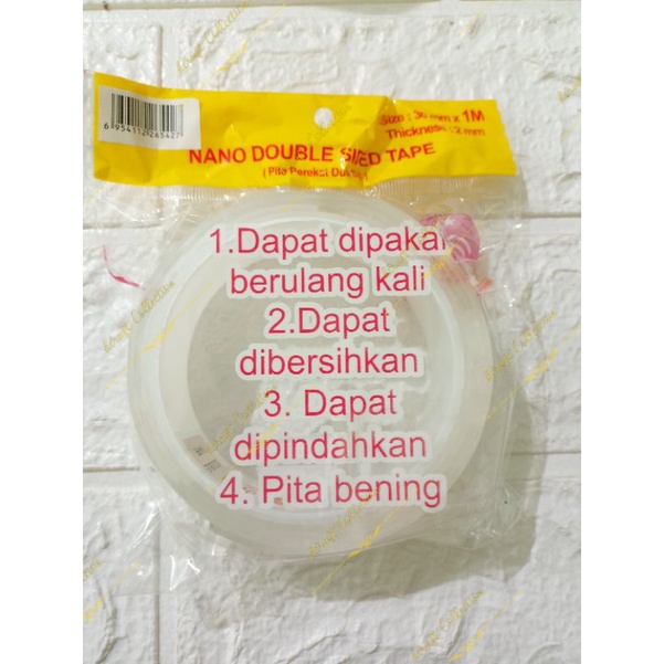 Double Tape Transparan