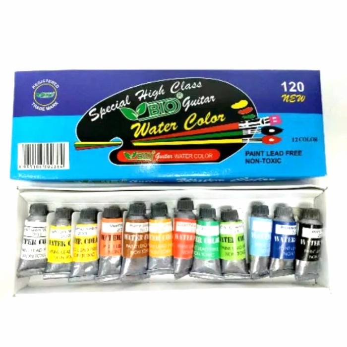 

Produk Terbaru Cat Air/Water Colours Bio Guitar 120 12Colours.