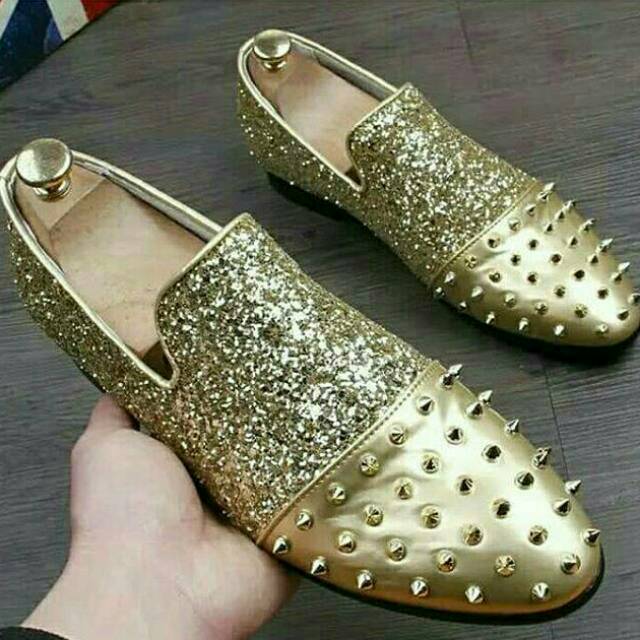 Sepatu Slip On / Sepatu Pria Slip On / Sepatu Slip On Duri