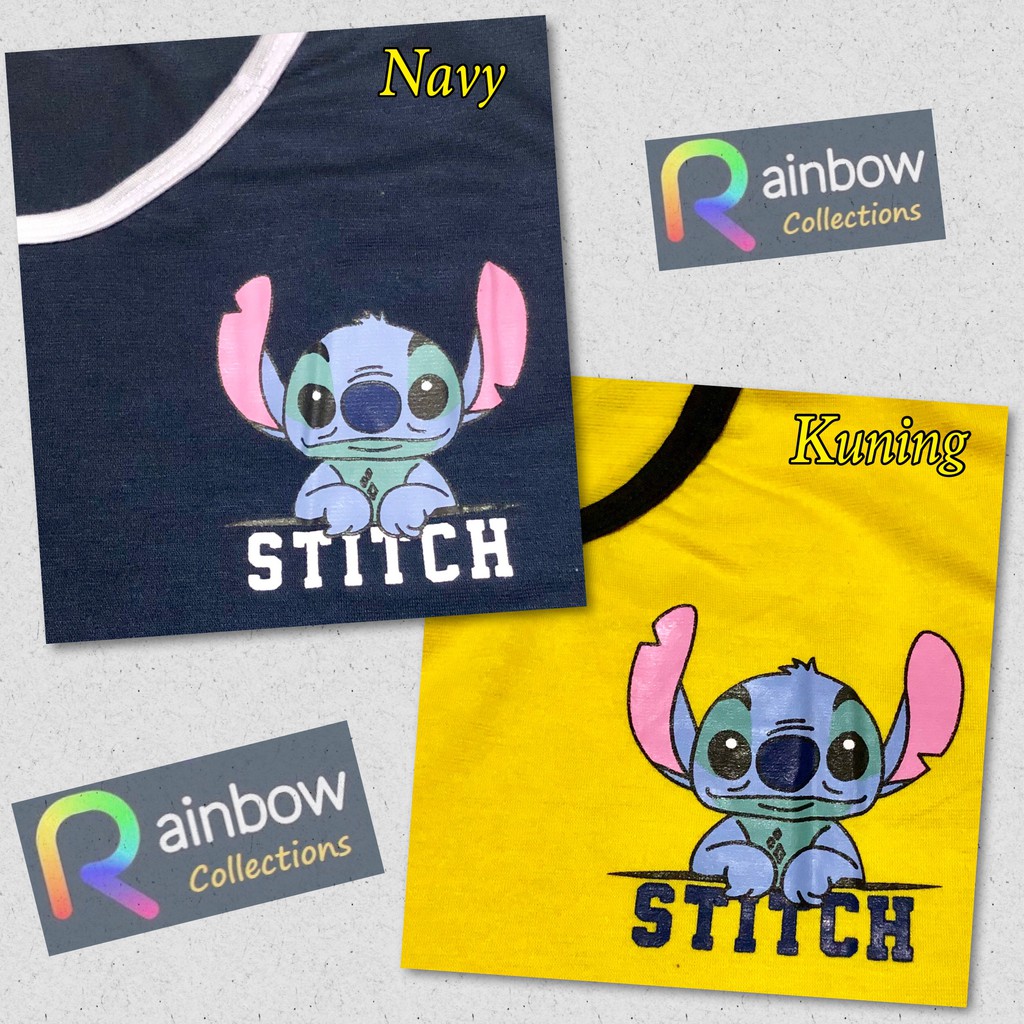 RINGER TEE STITCH / TSHIRT STITCH / TEE / TUMBLR TEE / UKURAN BESAR