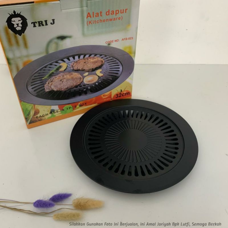 (1kg) BBQ grill / alat panggang praktis / alat panggang serbaguna / panggangan kompor barbeque