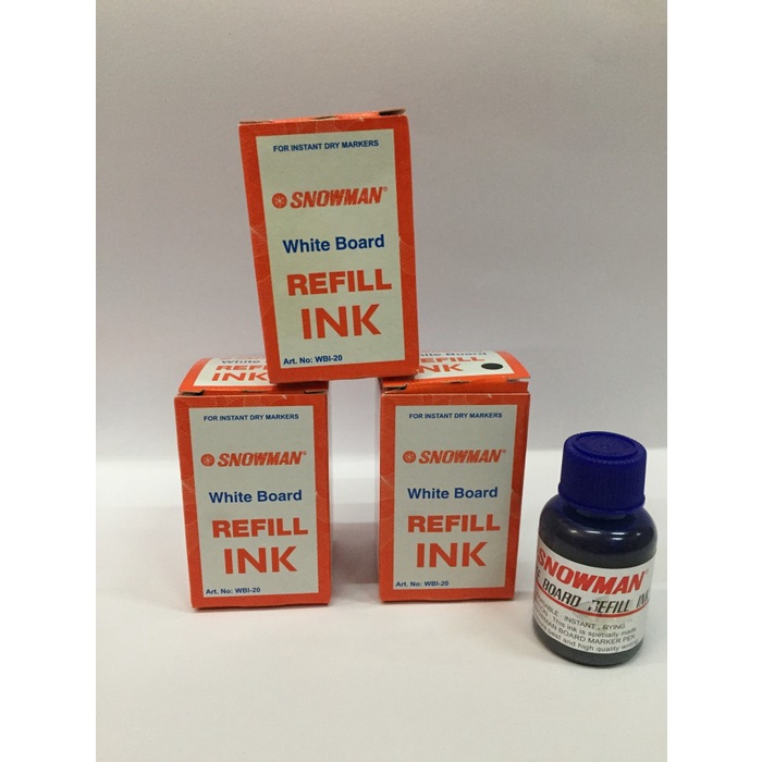 

Gilaa!!! Tinta / Refill Snowman Isi Ulang White Board Bagus